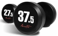Набор обрезиненных гантелей AeroFit AFDB27.5-37.5