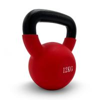 Гиря UNIX Fit виниловая 12 кг красная