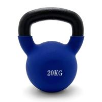 Гиря UNIX Fit виниловая 20 кг синяя