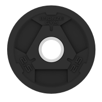 Диск олимпийский BRONZE GYM обрезиненный 2.5 кг