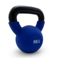 Гиря UNIX Fit виниловая 8 кг синяя