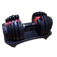Гантель регулируемая, вес от 2,5 кг до 24 кг AeroFit AFGRB-24KG